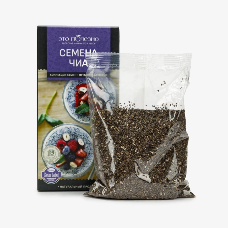 Семена чиа 200г, 1 упаковка
