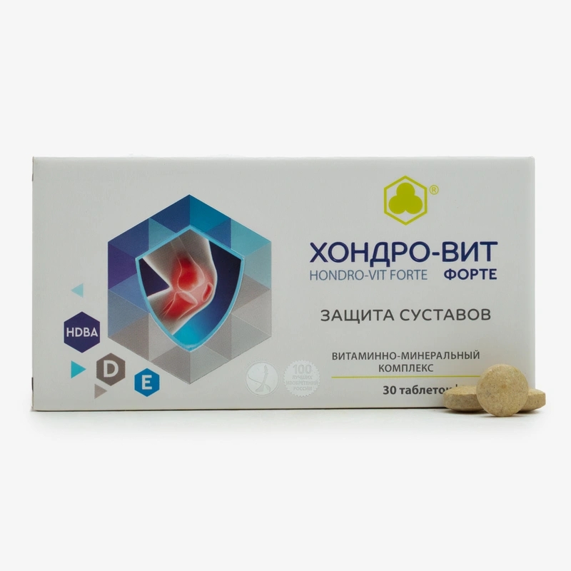 Таблетки Хондро-Вит Форте, 2 упаковки