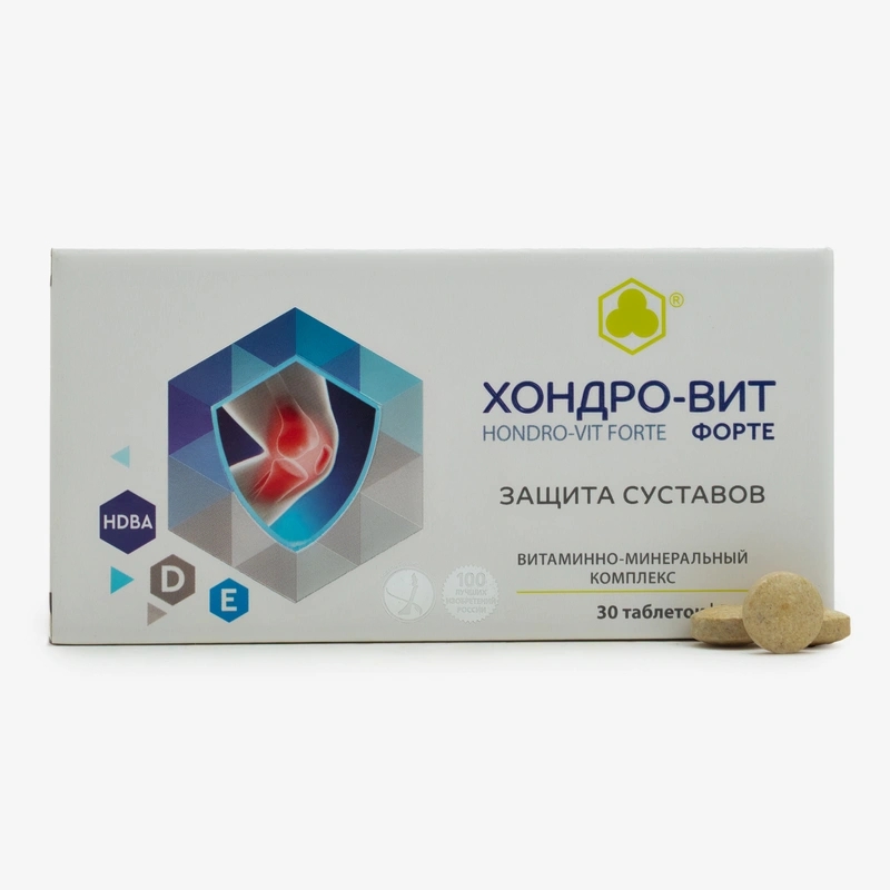 Таблетки Хондро-Вит Форте, 1 упаковка