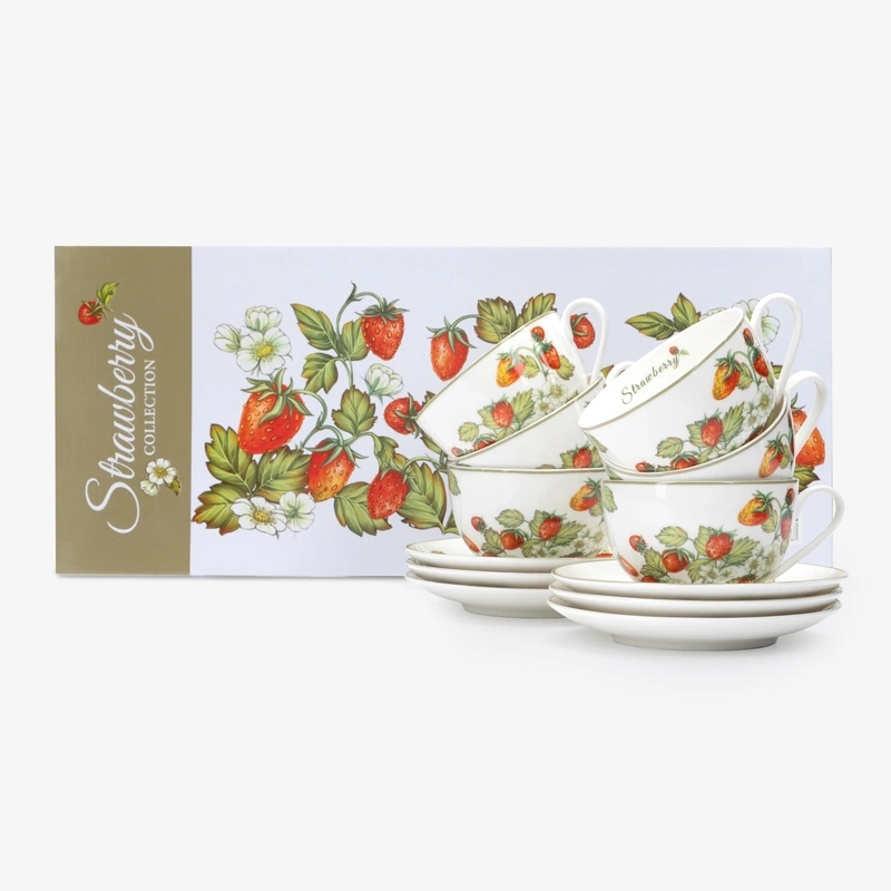 Чайный набор Strawberry на 6 персон
