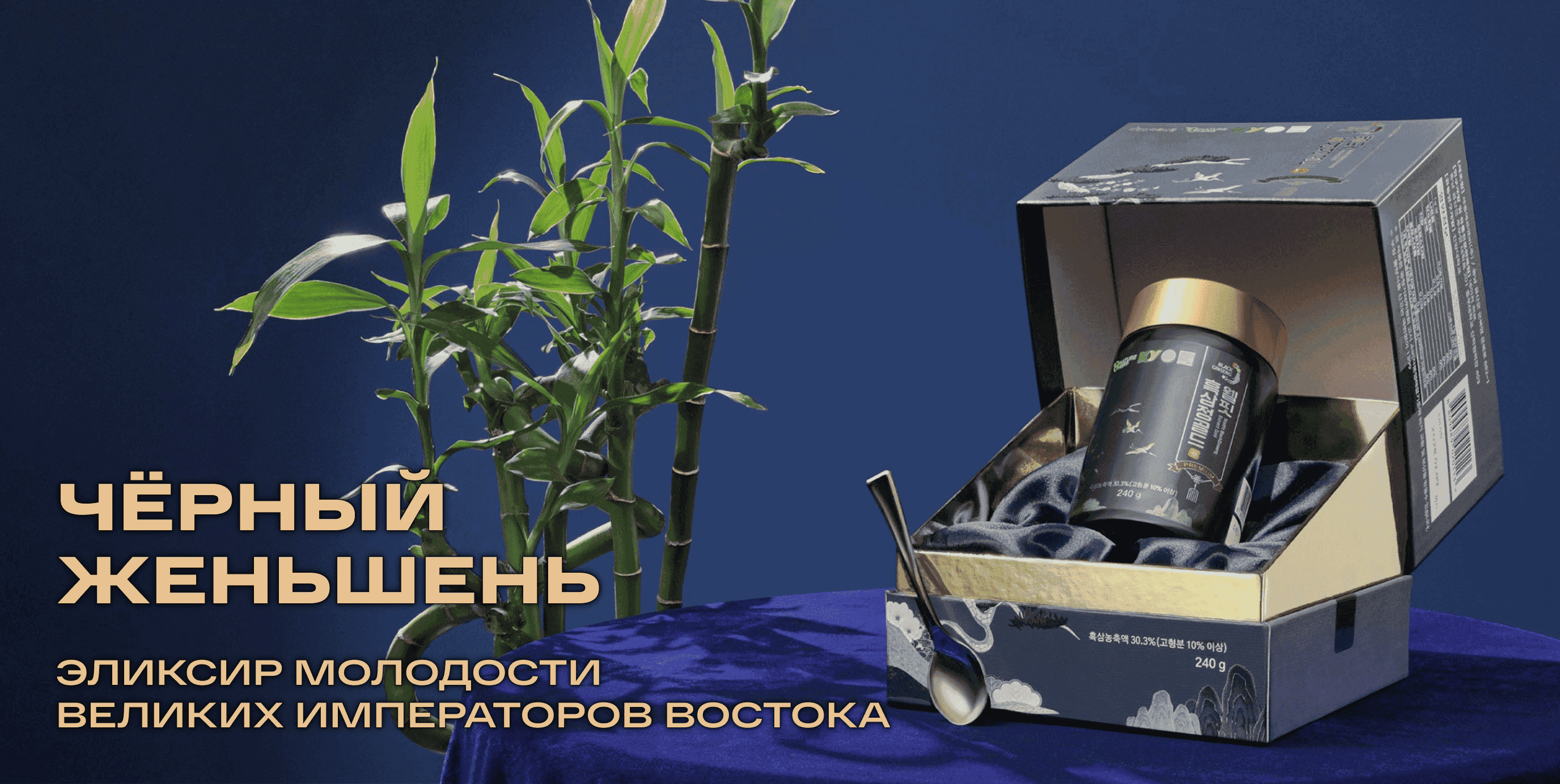 черный женьшень