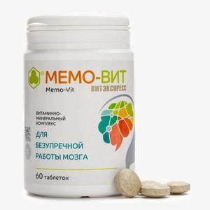 Таблетки Мемо-вит, 1 упаковка