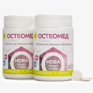 Таблетки Остеомед, 60 шт, 2 упаковки