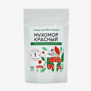 Мухомор красный, 90 капсул