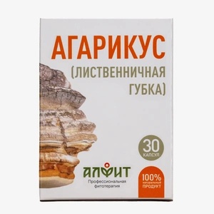 Капсулы Агарикус 30 шт по 500 мг, 1 упаковка