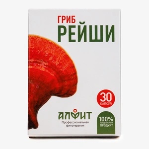 Капсулы Гриб Рейши 30 шт по 470 мг, 1 упаковка