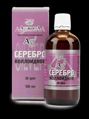 Коллоидное серебро, 1 упаковка