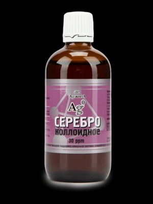 Коллоидное серебро, 1 упаковка