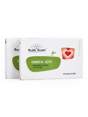 Омега Q10 для сердца, 2 упаковки