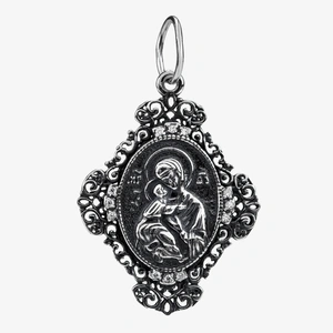 Подвеска-икона Владимирская Божья Матерь