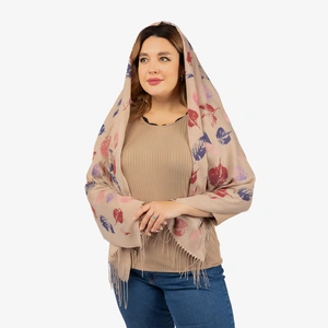 Шарф-палантин Листок