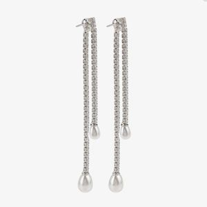 Серьги Жемма с жемчугом