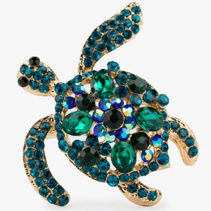 Брошь Черепашка