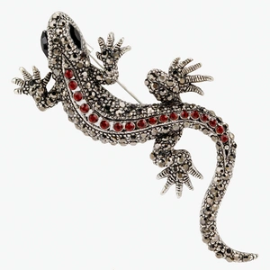 Брошь Саламандра