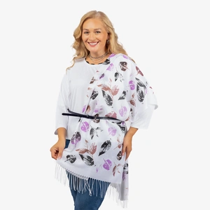 Шарф-палантин Листок