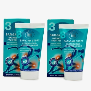 Бальзам охлаждающе-разогревающий 150 мл 2уп