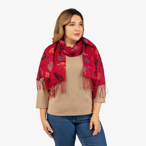 Шарф-палантин Листок