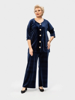 Костюм брючный бархатный