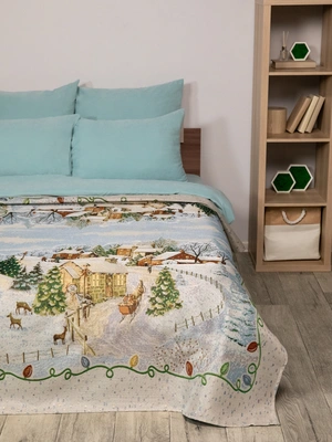 Новогодний гобелен премиум