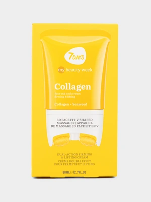 Крем-массажер для лица и декольте COLLAGEN, MBW, 7DAYS, 80ML