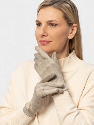 Перчатки замшевые