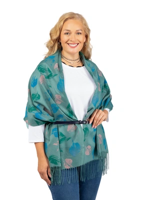 Шарф-палантин Листок