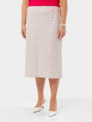 Юбка твидовая