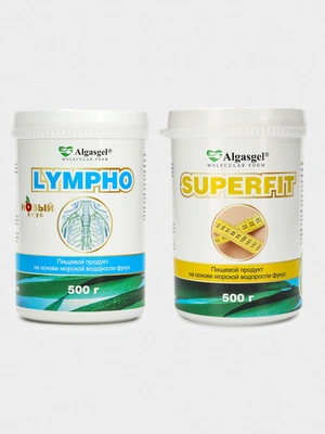 Набор Algasgel Лимфа + Суперфит