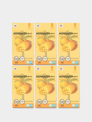 Jinskin Манговое желе в стиках, 6 шт