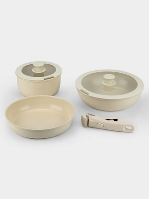 Набор посуды со съемными ручками 6в1