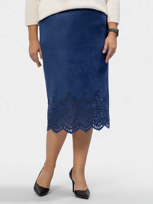 Юбка с фигурным краем