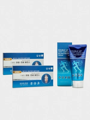 Набор Double Up MSM Premium (саше 2 упаковки + крем)