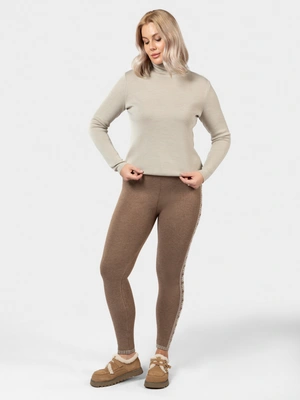 Теплые легинсы из верблюжьей шерсти Патриция