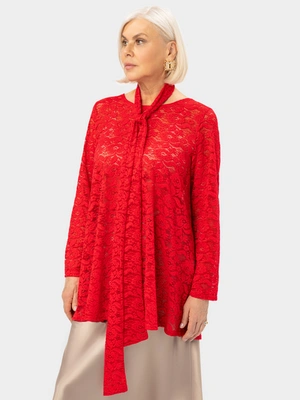 Блузка нарядная гипюр