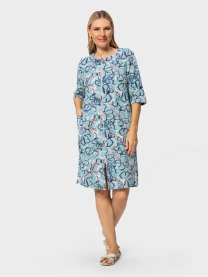 Махровый халат трикотажный