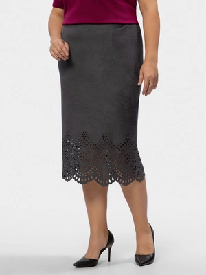 Юбка с фигурным краем