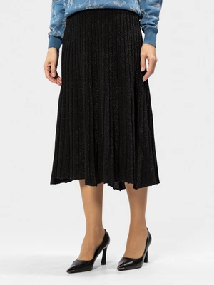 Юбка плиссе с метанитью