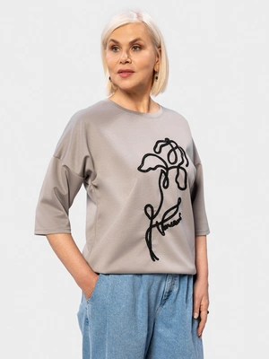 Туника с рукавом 3/4