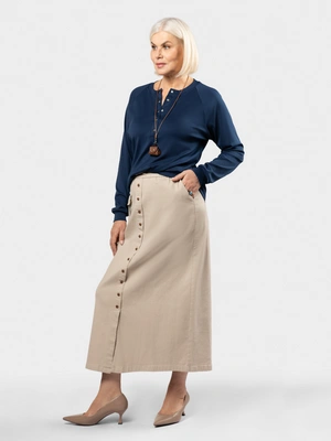 Пуловер на кнопках