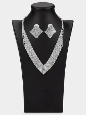 Комплект Совершенство (колье, серьги)