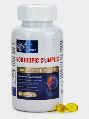 Капсулы Активатор работы мозга