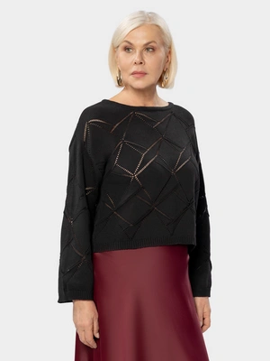 Джемпер ажурный