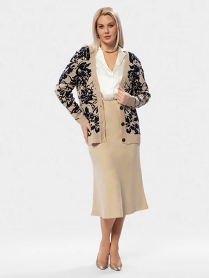 Жакет с абстракцией