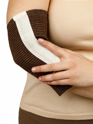 Налокотник/наколенник из верблюжьей шерсти