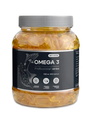 Бад Омега 3, 500 капсул