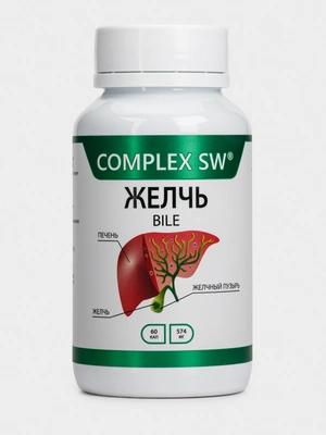 Комплекс Желчь для поддержки функций печени и желчевыводящих путей, 1 упаковка