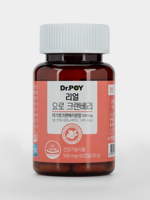 Dr.Poy Экстракт клюквы, 60 капсул