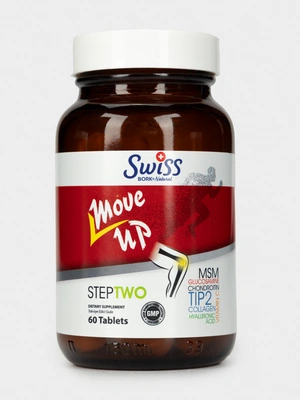 Таблетки STEP2 для комплексной поддержки суставов, хрящей, кожи, волос и ногтей, 1 упаковка