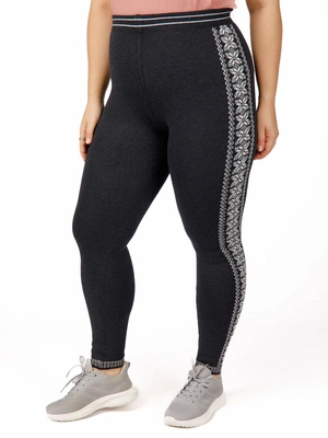 Леггинсы узор снежинка