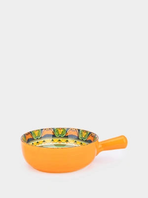 Кокотница с ручкой Арабеска